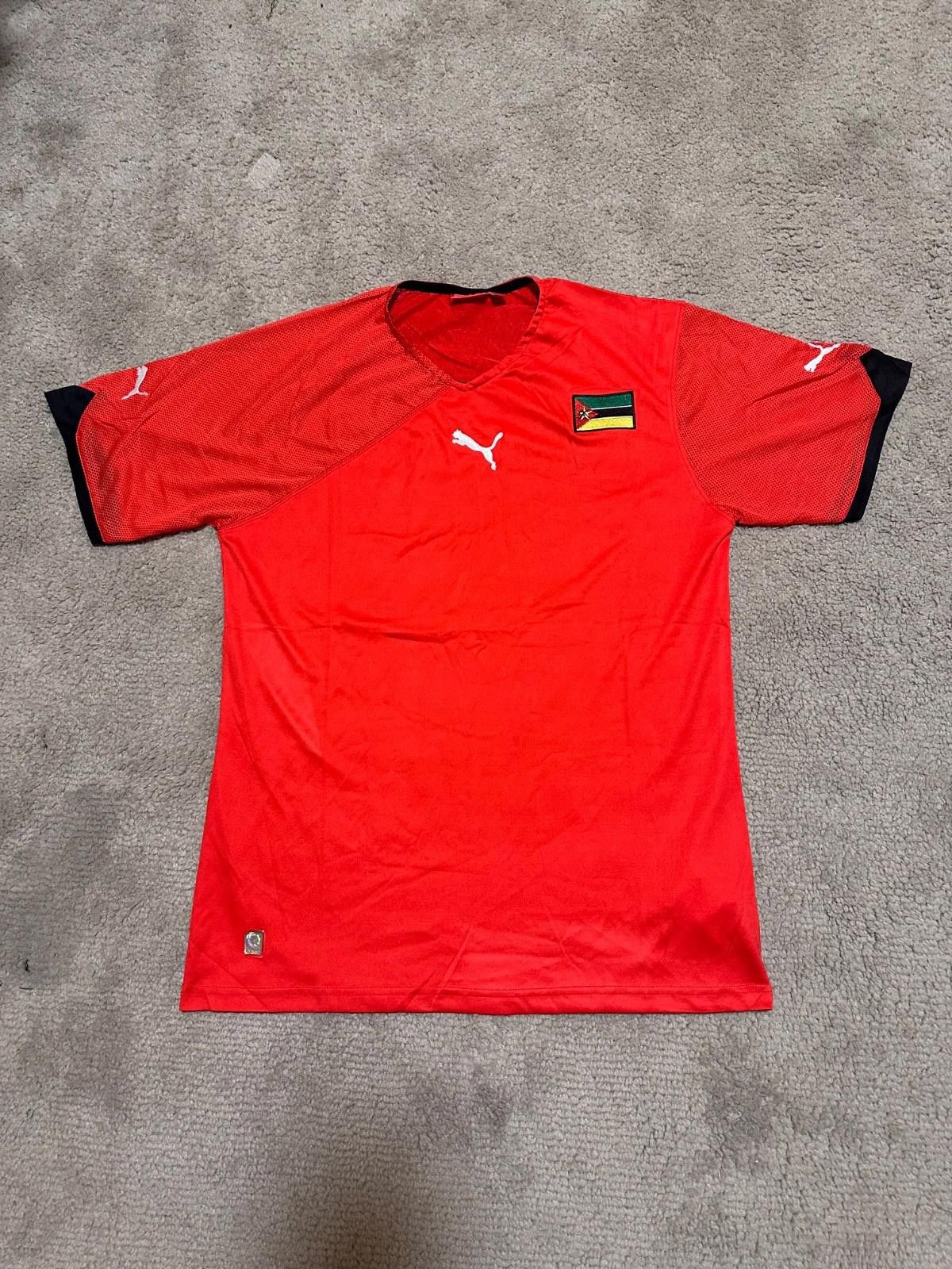 Puma AFRICA MOZAMBIQUE HOME 2008/09 FOOTBALL SHIRT SOCCER JERSEY Size US XL / EU 56 / 4 - 1 Thumbnail