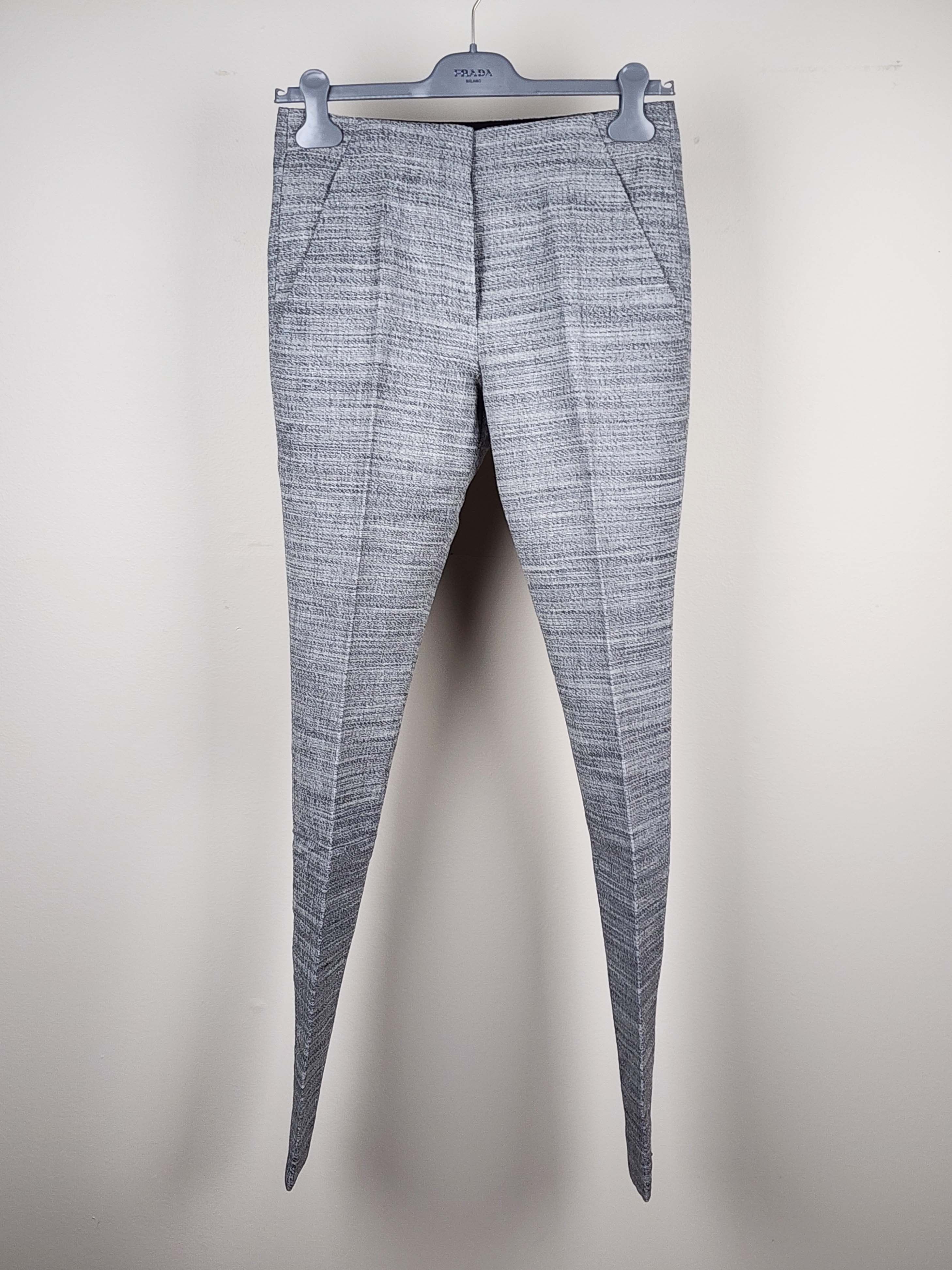 Balenciaga S/S 2011 Ghesquière Textured Tapered Pants FR36/US6 Size 28" / US 6 / IT 42 - 1 Thumbnail