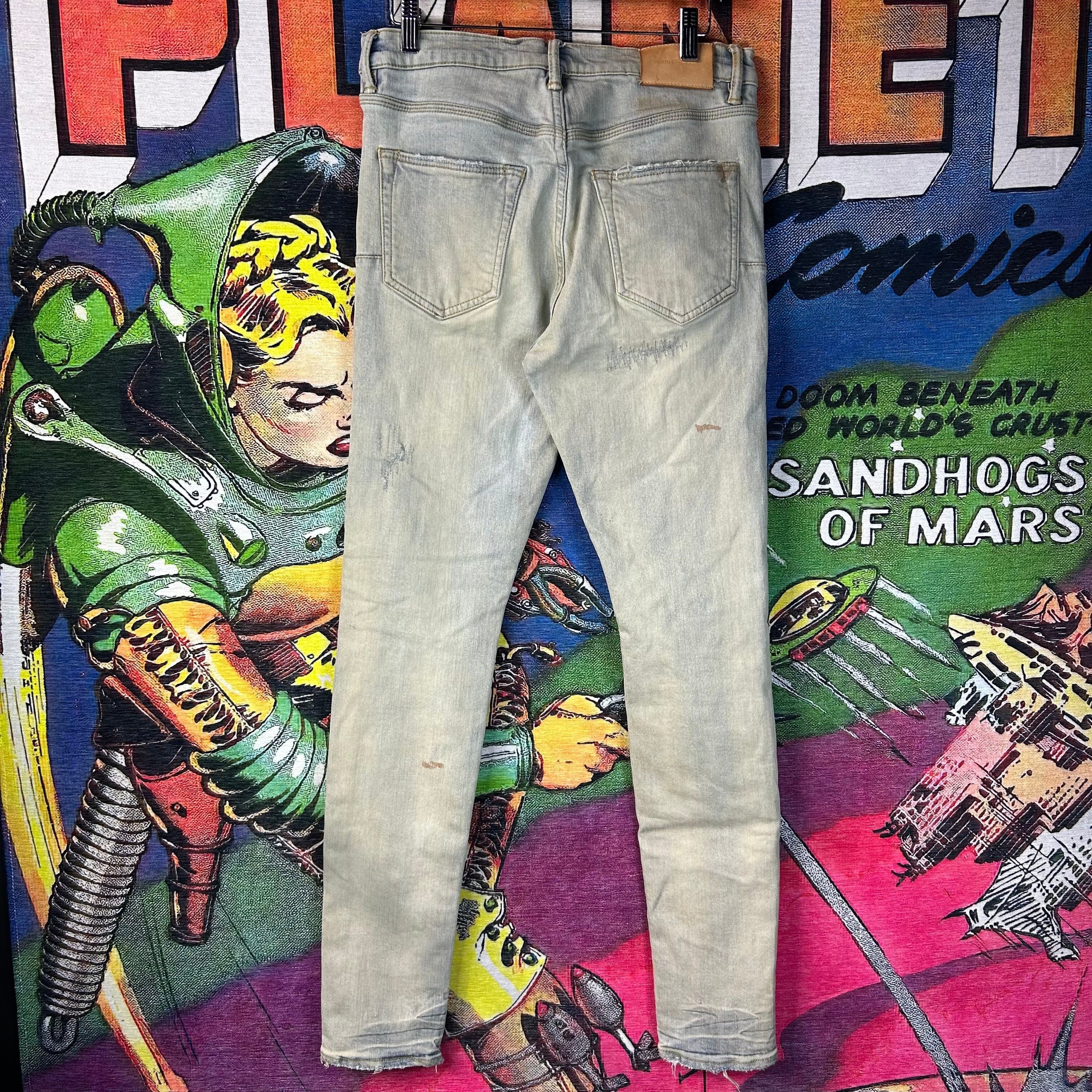 Purple Brand Purple Brand Venice Sunbleached Skinny Jeans Size 30” Size US 30 / EU 46 - 2 Thumbnail