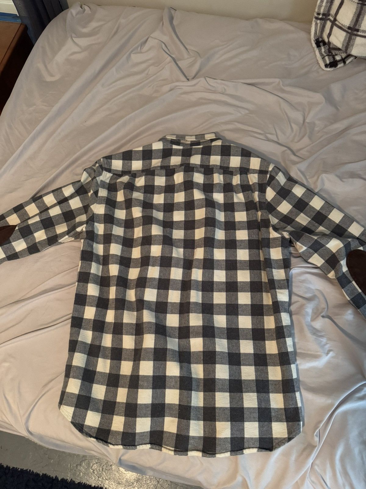 J.Crew J Crew men’s flannel patched elbows Size US L / EU 52-54 / 3 - 4 Thumbnail