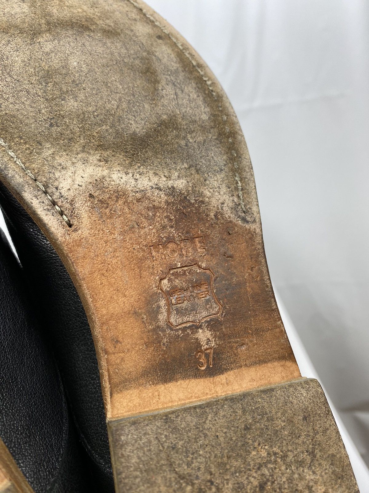 Hope Hope Genuine Leather Derby size 37 Size US 7 / IT 37 - 8 Thumbnail
