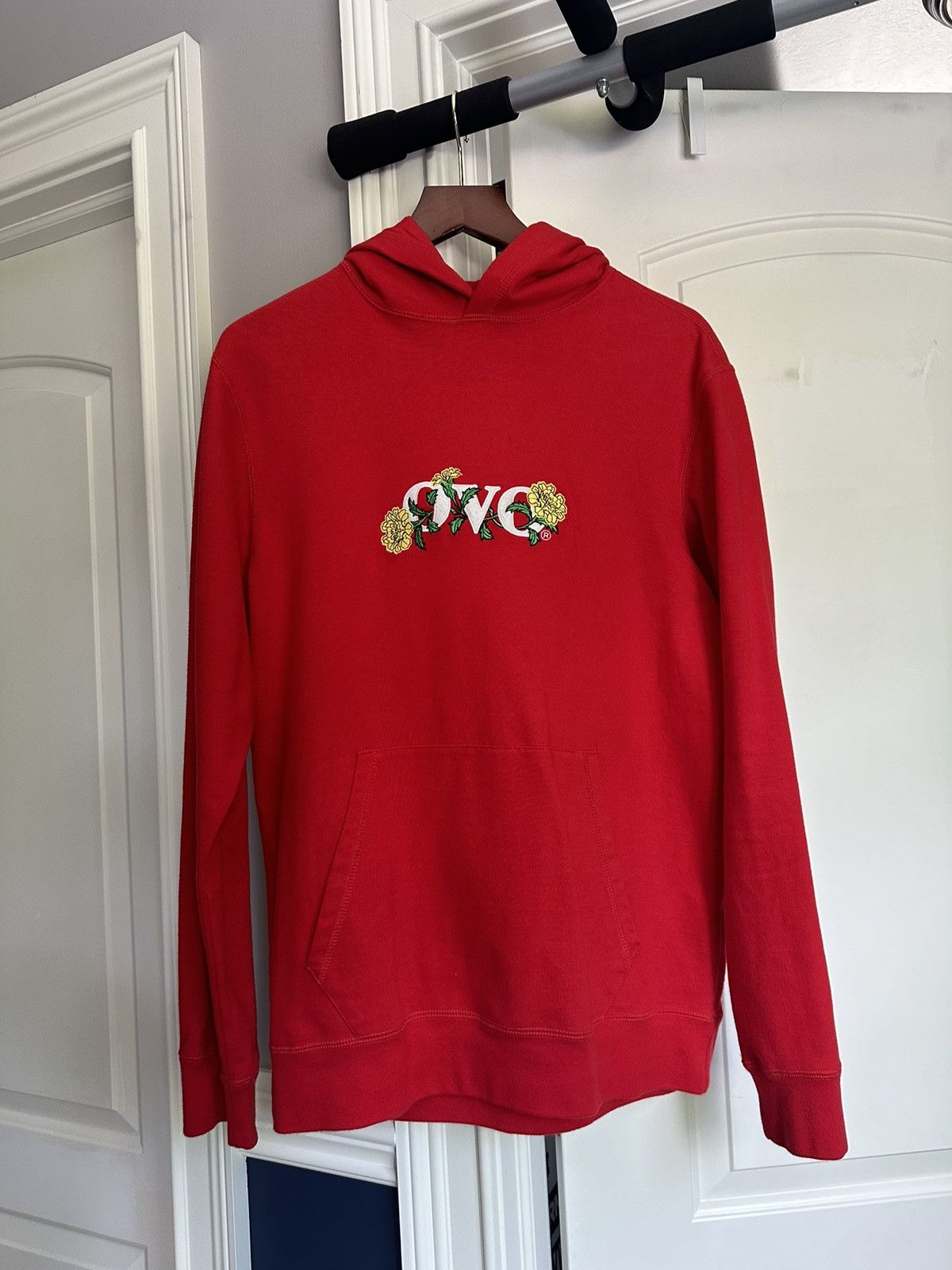 Image of Octobers Very Own Sweatshirt (Worn Once) in Red, Men's (Size Small)