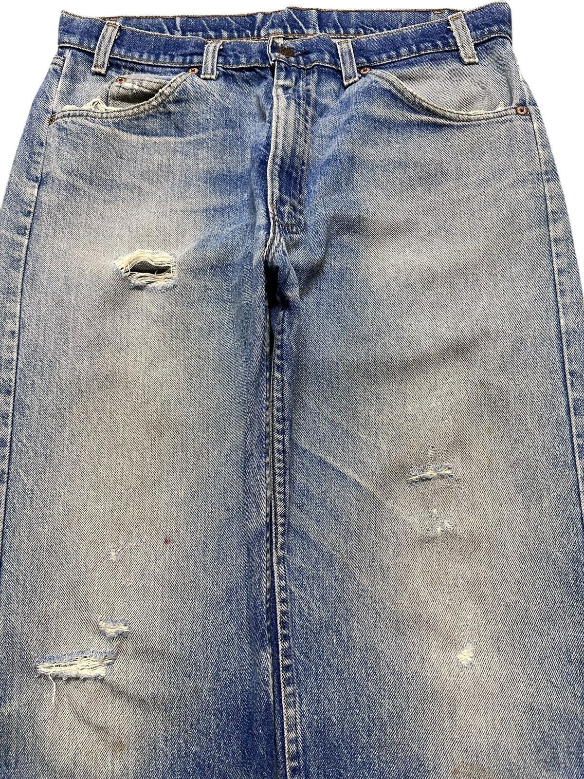 Levi's Vintage Levi's 505 Faded Wash With Loose Style Baggy Size US 35 - 4 Thumbnail