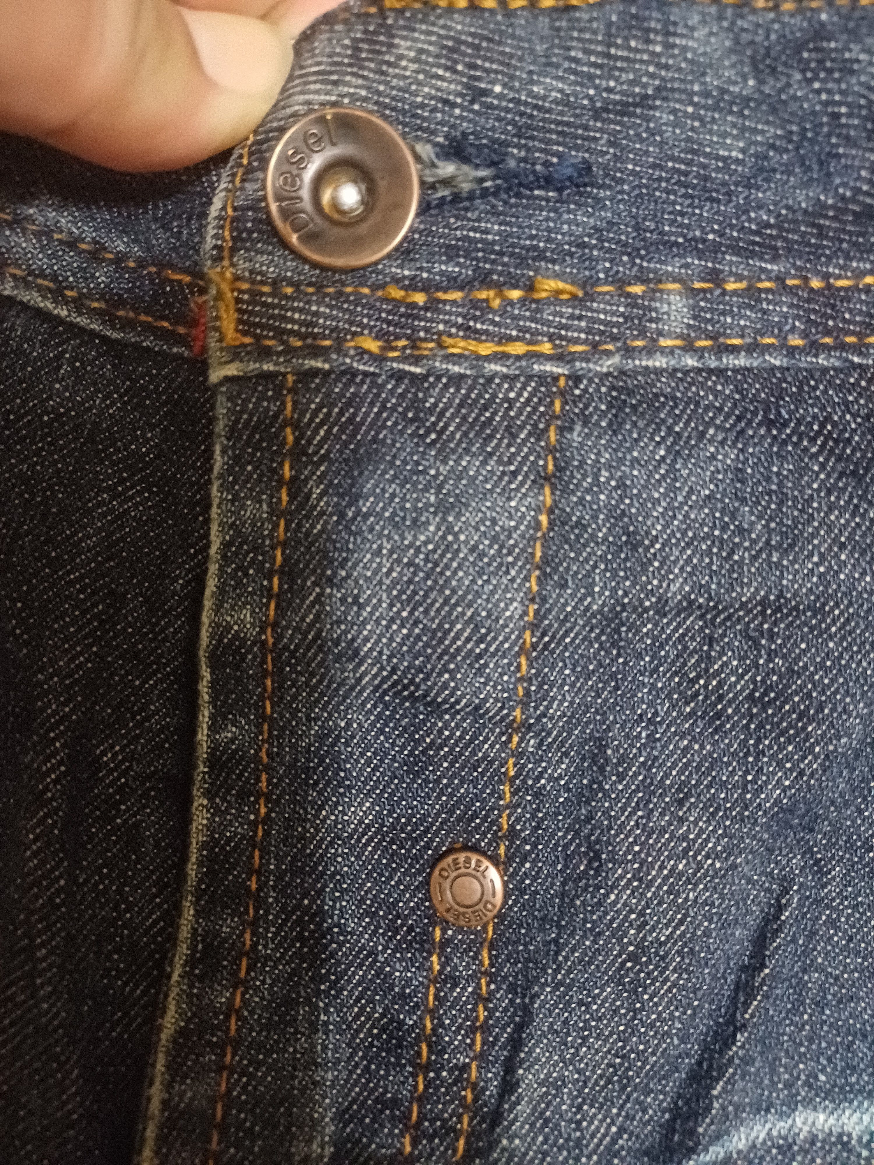 Diesel Superb loose DIESEL Jeans.. dragon on back poket Size US 34 / EU 50 - 4 Thumbnail