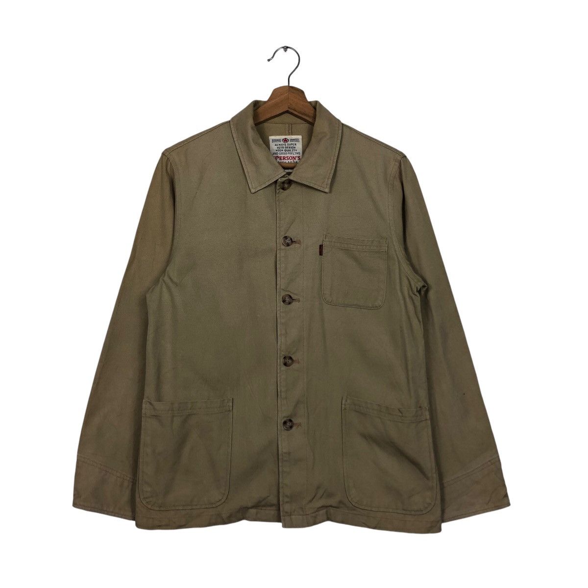 Japanese Brand × Vintage 📌Vintage Chore Worker Jacket Person's Cargo Issey Miyake Size US M / EU 48-50 / 2 - 2 Thumbnail