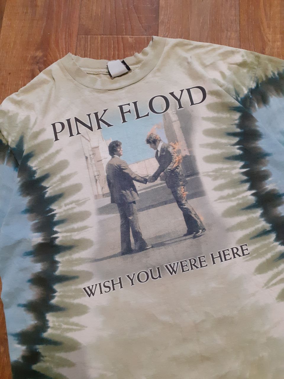 Pink floyd wish you best sale were here t shirt vintage