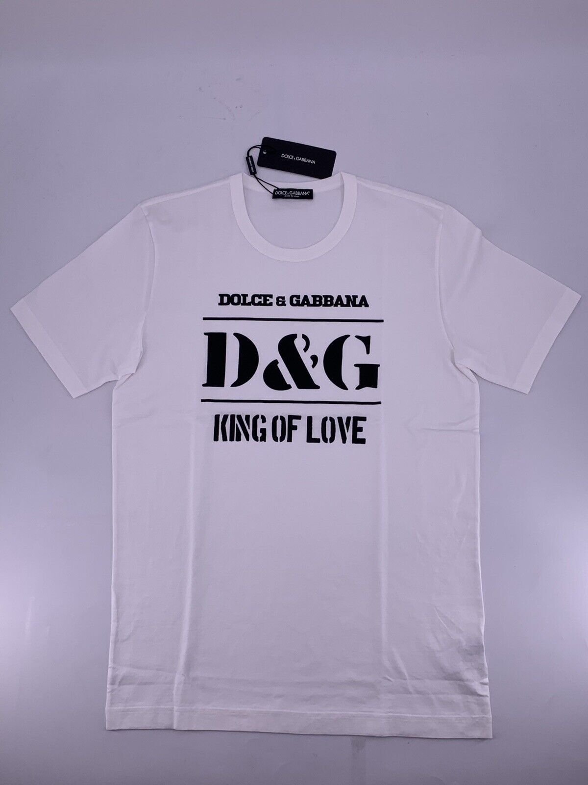 Dolce & Gabbana New Dolce&Gabbana T-Shirt Men's Size-52-L Size US L / EU 52-54 / 3 - 1 Thumbnail