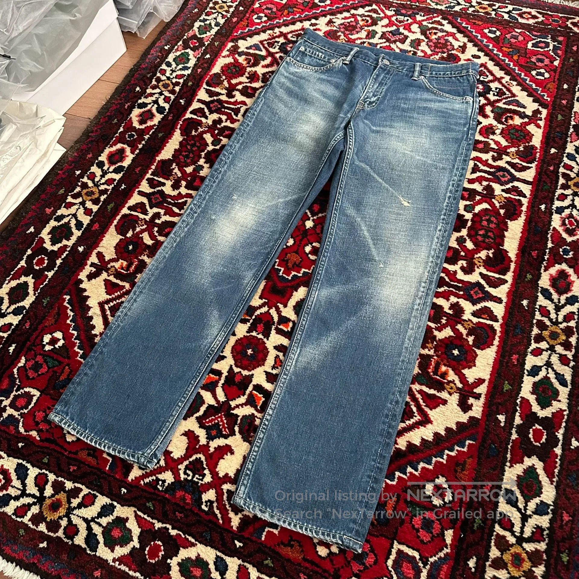Visvim visvim fluxus denim jeans w32l30. Size US 32 / EU 48 - 3 Thumbnail