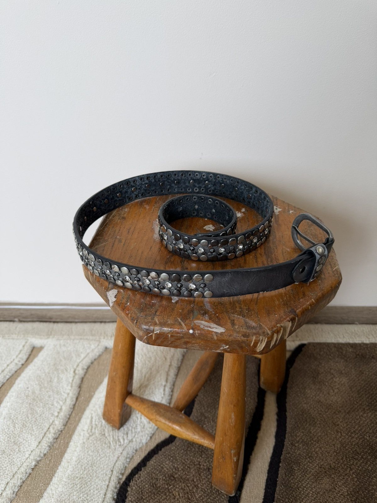 Japanese Brand UNDERCOVER Style Bullet Belt Punk Grunge Style Opium Size ONE SIZE - 3 Thumbnail
