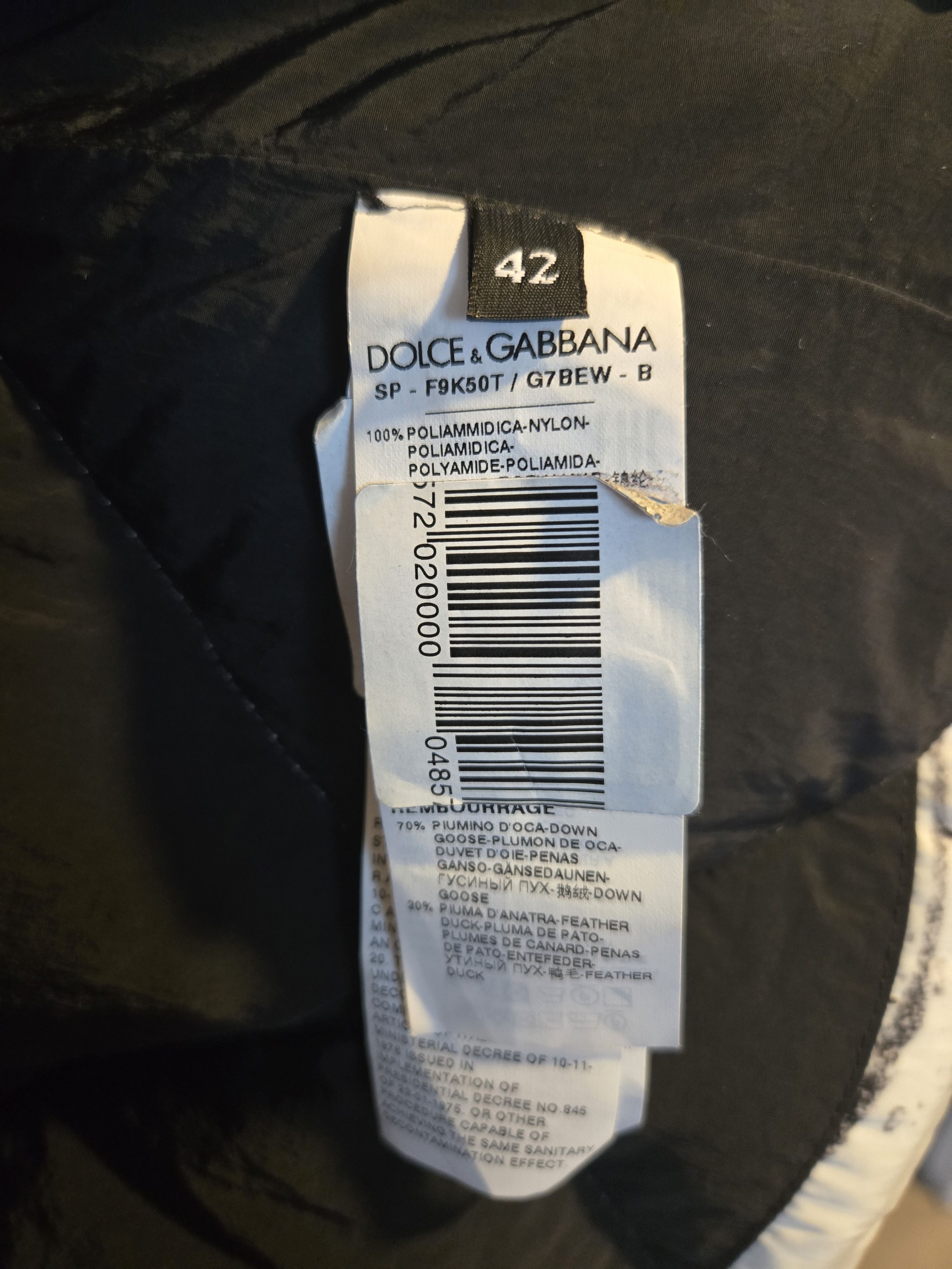 Dolce & Gabbana Dolce & Gabana Grafitti Print Down Jacket Size M / US 6-8 / IT 42-44 - 10 Thumbnail