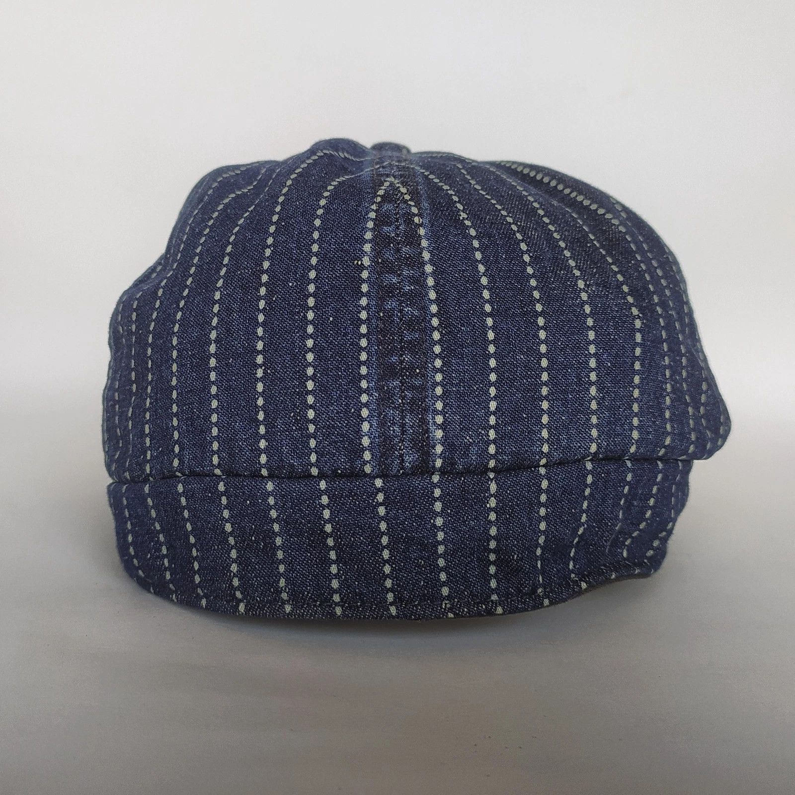 RRL Ralph Lauren DOUBLE RL Cotton-Linen Newsboy Cap T/3028 Size ONE SIZE - 4 Thumbnail