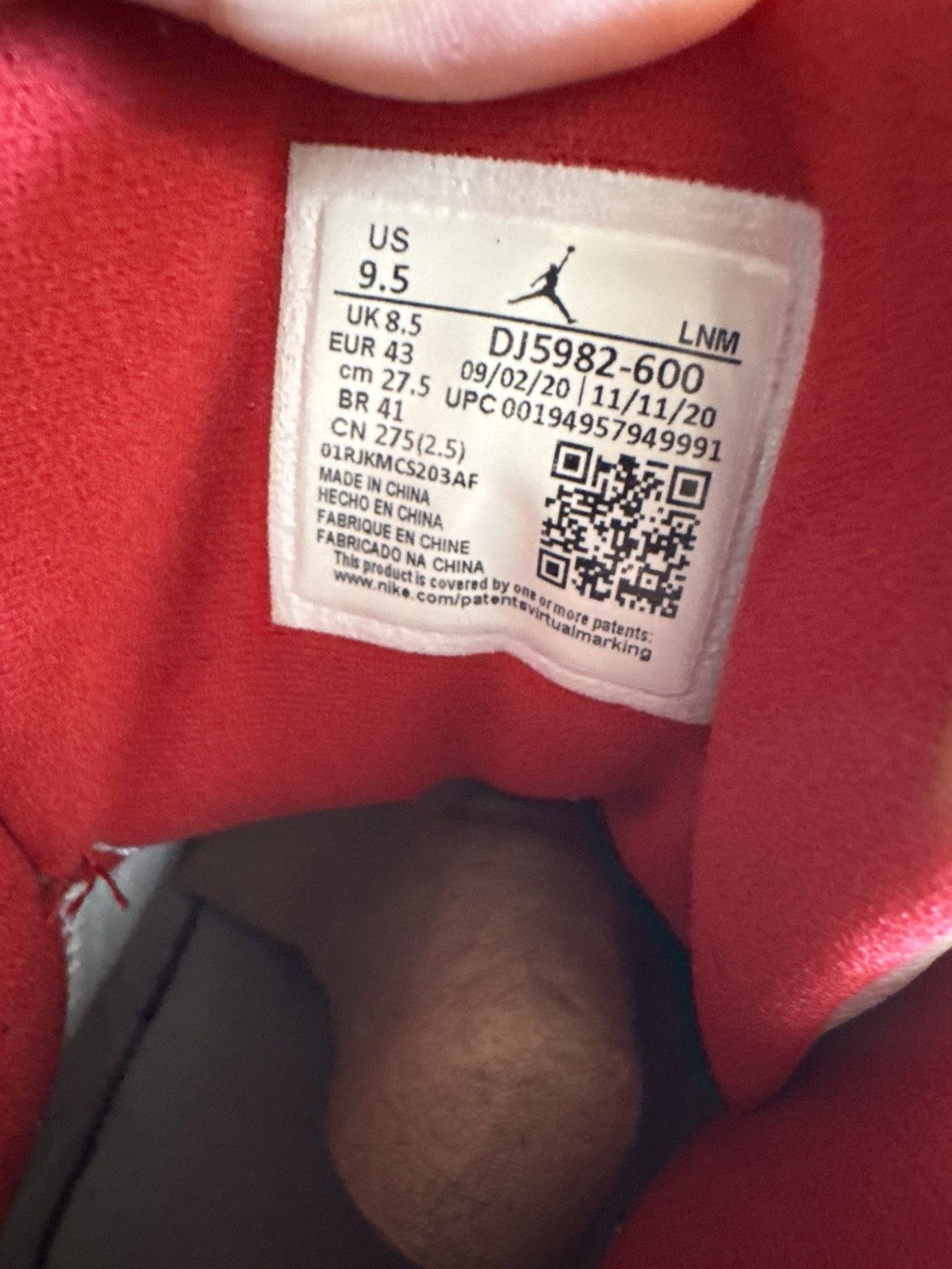 Jordan Brand Jordan 13 Retro Gym Red Flint Grey Size US 9.5 / EU 42-43 - 7 Thumbnail
