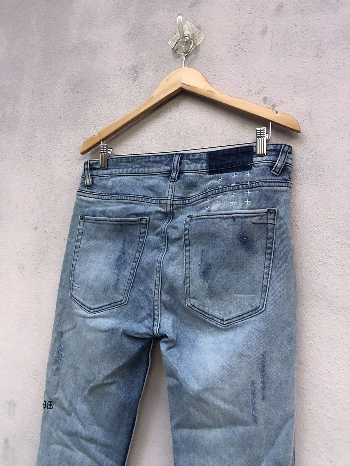 Ksubi Ksubi Distressed Jeans Size US 32 / EU 48 - 7 Thumbnail