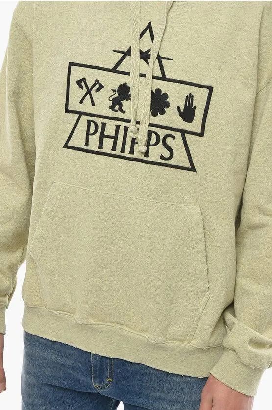 Phipps o1mle0424 Historic Fleece Pyramid Hoodie in Beige Size US M / EU 48-50 / 2 - 8 Thumbnail