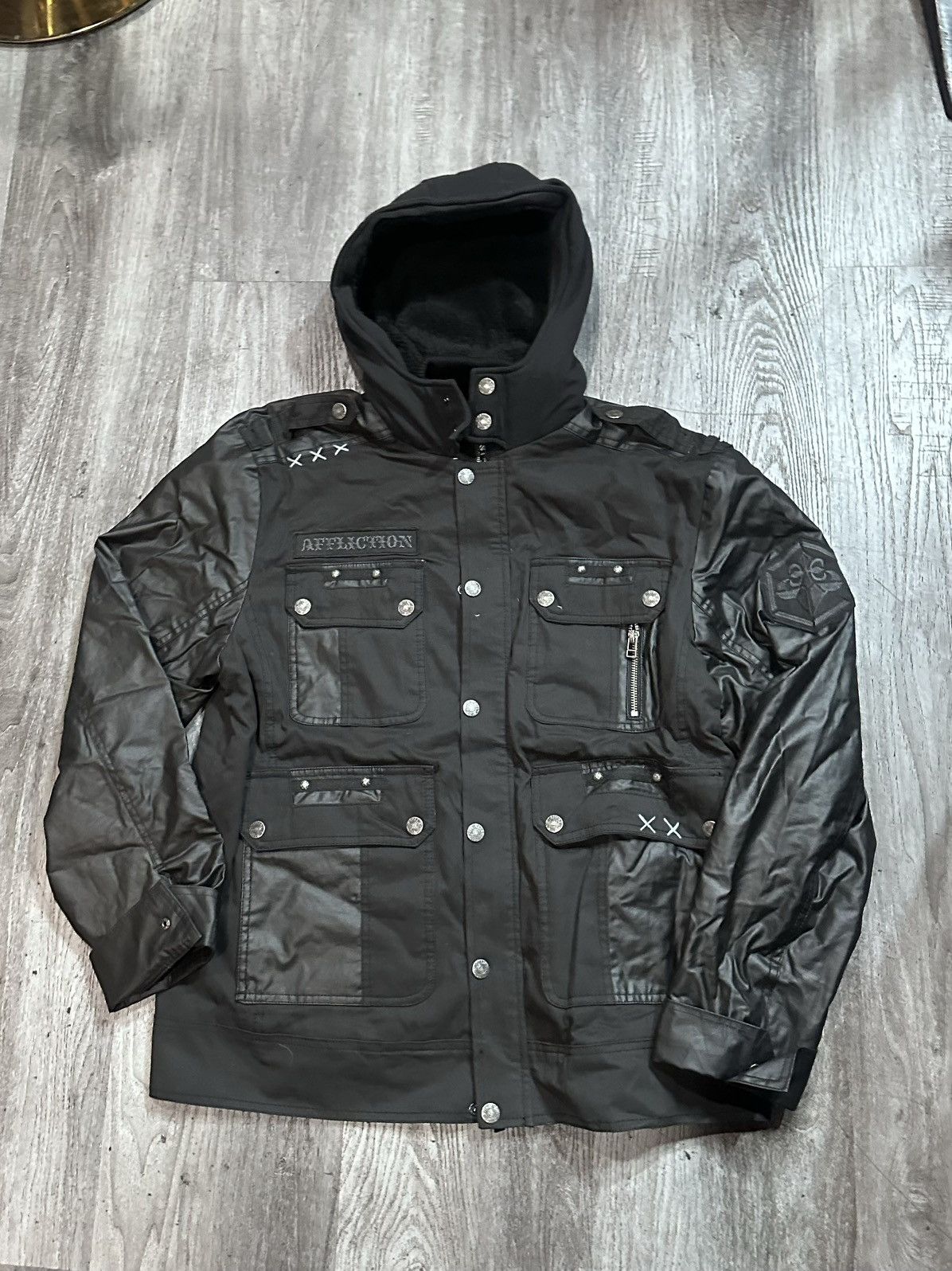 Affliction × Vintage “Black Premium Enemy Line”Affliction Size US XL / EU 56 / 4 - 1 Thumbnail