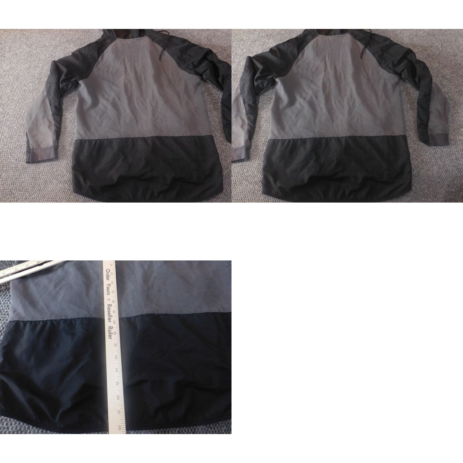 Nike Nike Jacket Womens L Gray logo full zip fleece hoodie retro classic Size L / US 10 / IT 46 - 9 Thumbnail