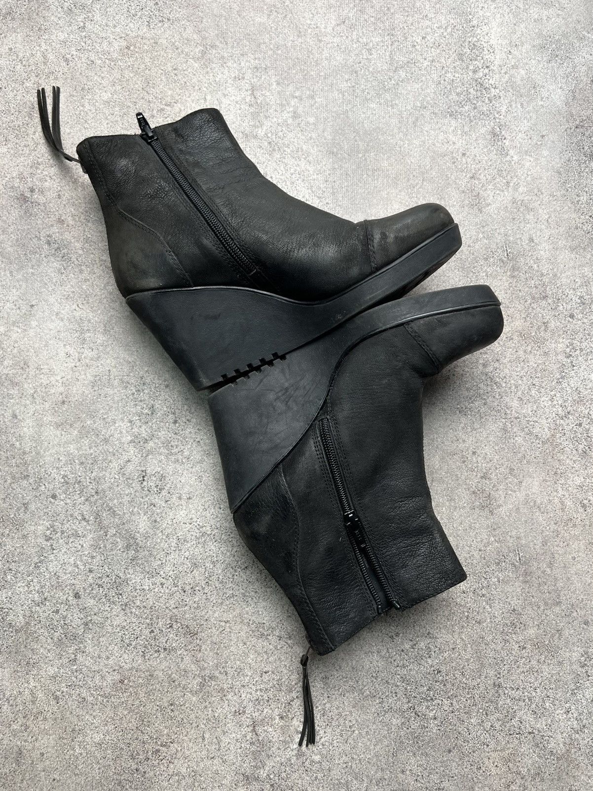Vagabond Vagabond back zip wedge gothic sneakers Size US 7 / IT 37 - 8 Thumbnail