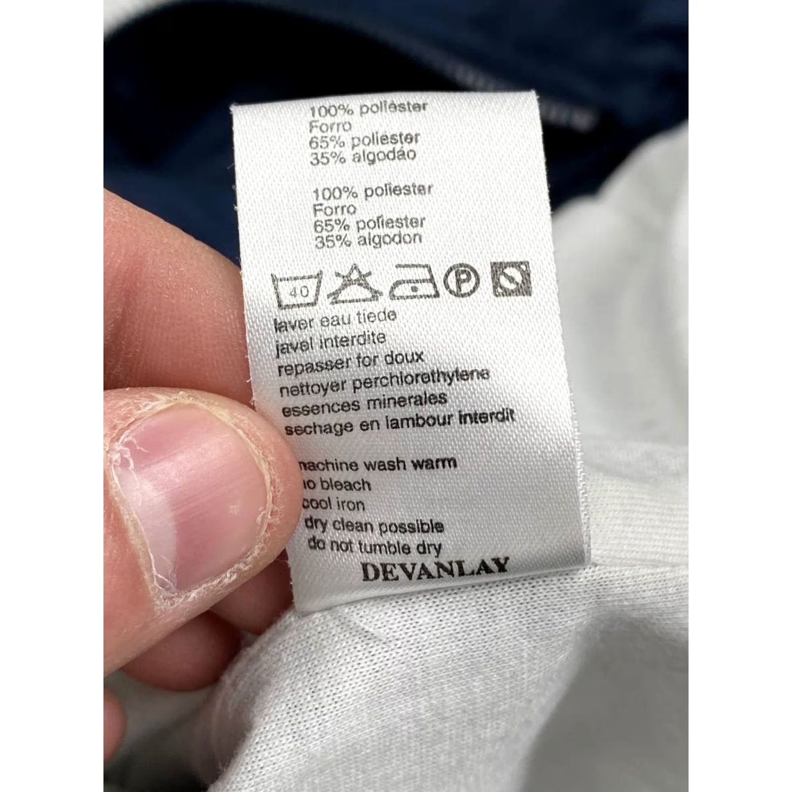 Lacoste VINTAGE Lacoste Sport Nylon Tracksuit Jacket And Pants Men XL Blue Size 46R - 7 Thumbnail