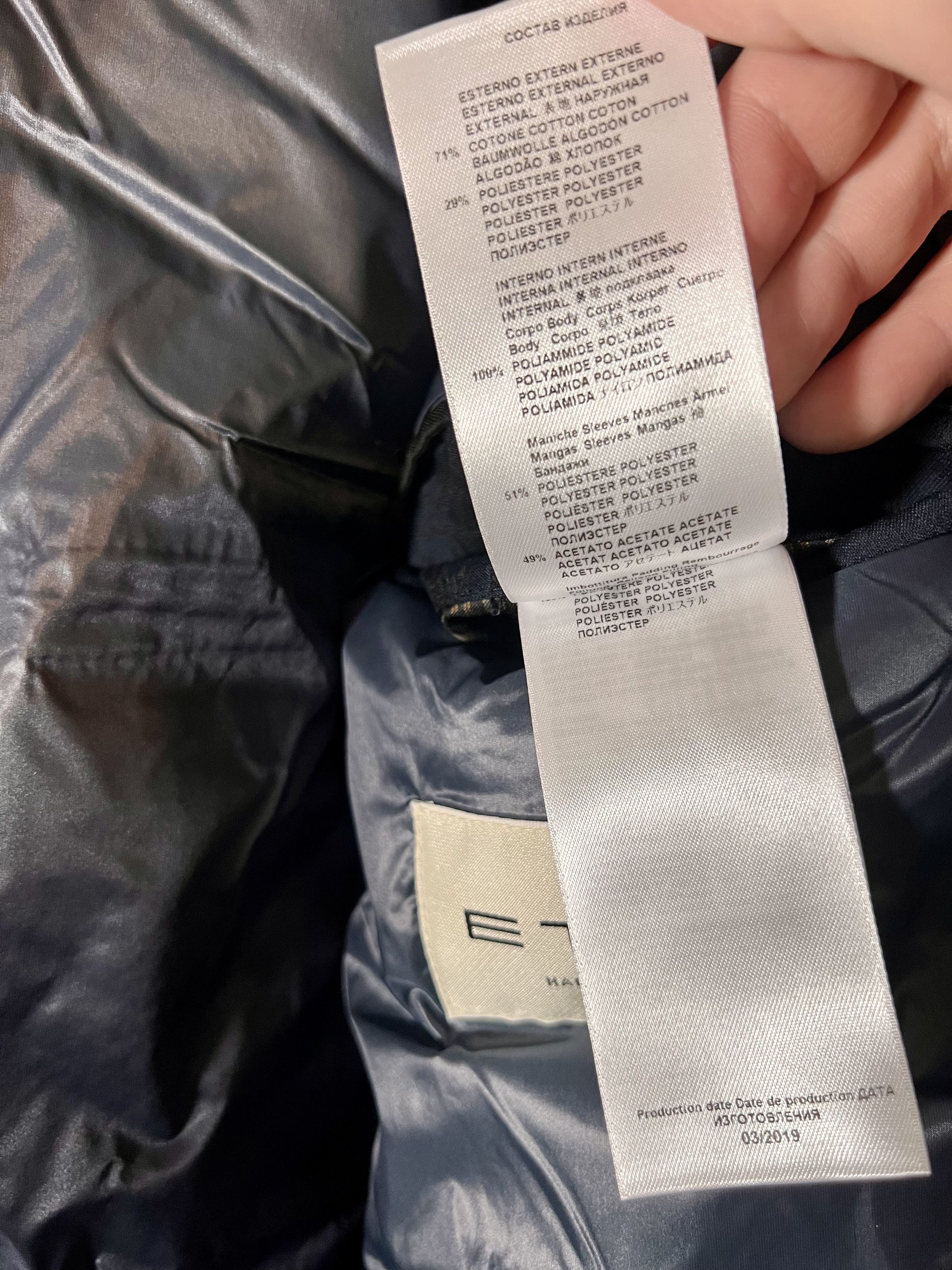 Etro Etro Thick Raincoat/Parka Size 50 Made in Italy Size US M / EU 48-50 / 2 - 8 Thumbnail