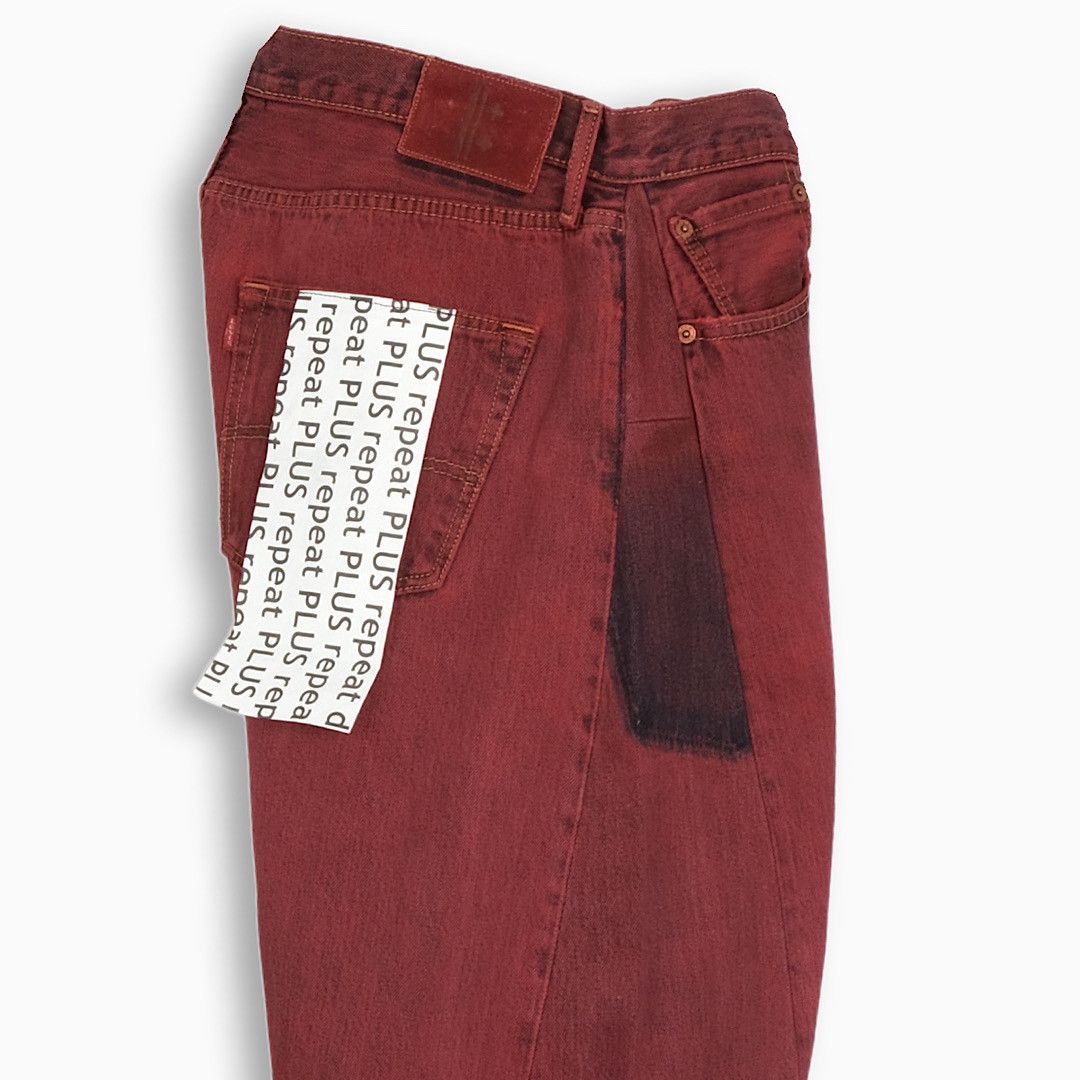 Japanese Brand × Levi's × Vintage REPEAT PLUS 002 Dirty Red 35 size (RP002R3501 Size US 35 - 4 Thumbnail