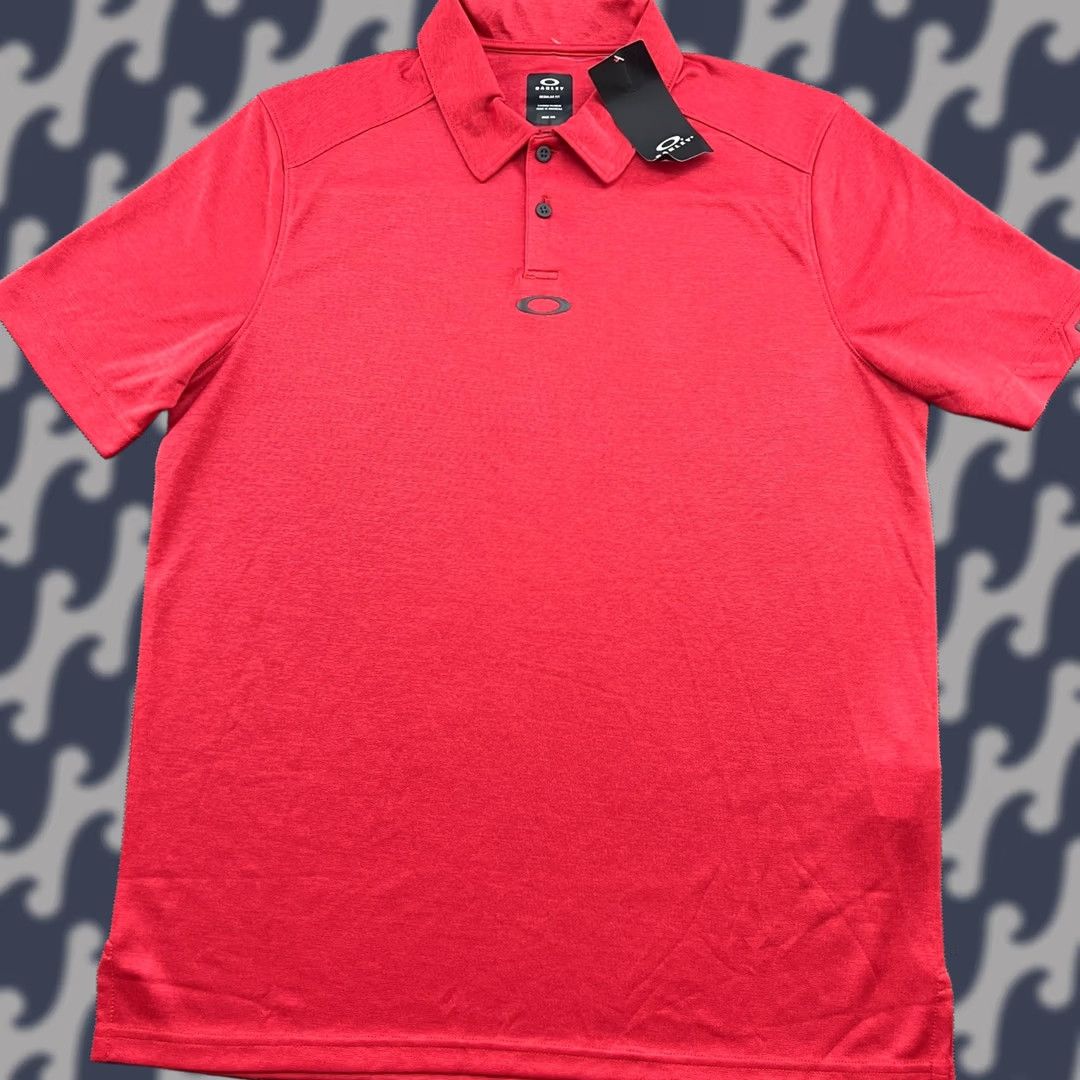 Oakley Oakley Polo Shirt Mens Small Red Short Sleeve Regular Fit Size US S / EU 44-46 / 1 - 1 Thumbnail
