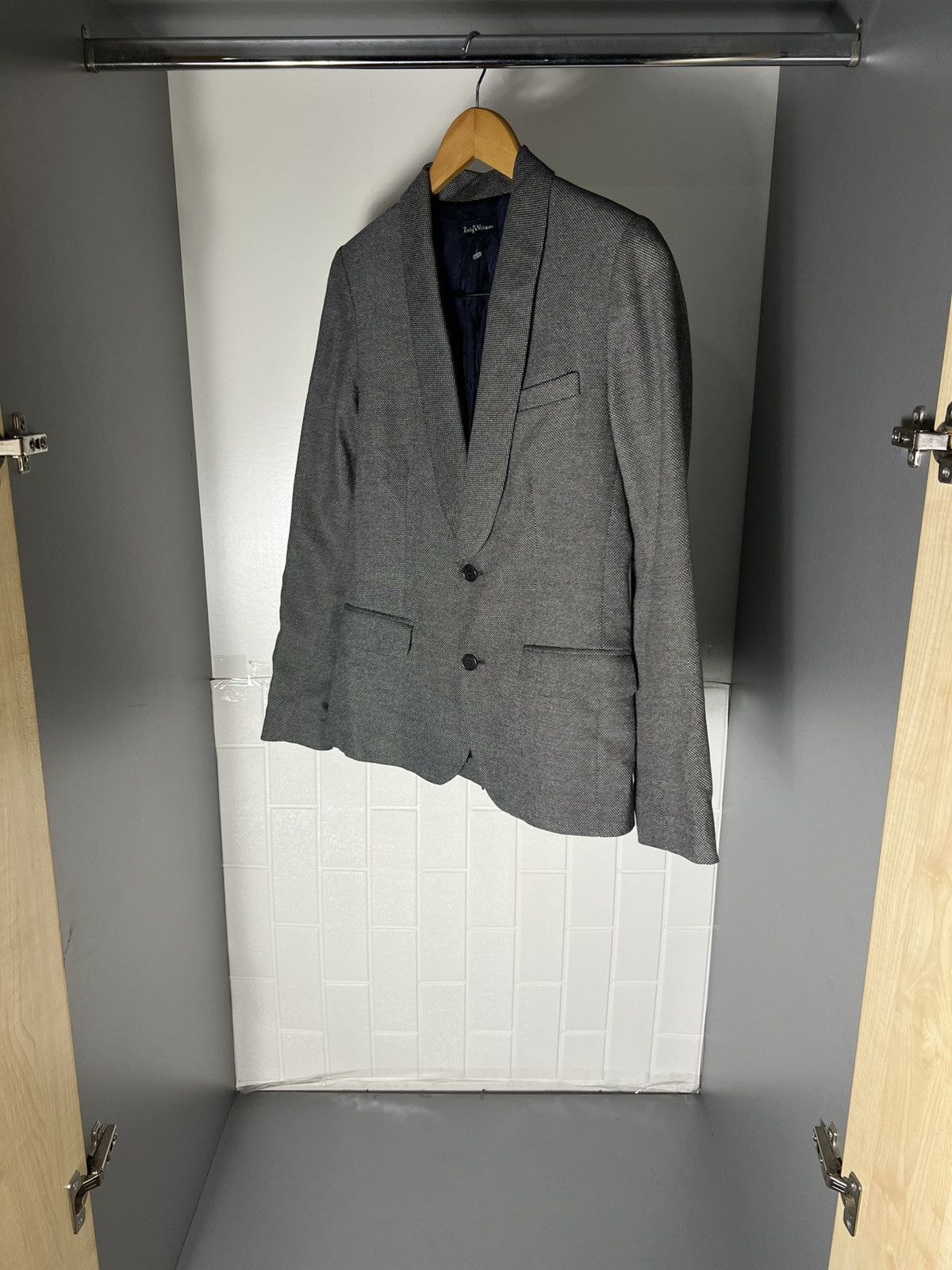 Zadig & Voltaire VINTAGE ZADIG & VOLTAIRE ITALIAN DESIGNER BLAZER SUIT CASUAL Size 44S - 6 Thumbnail