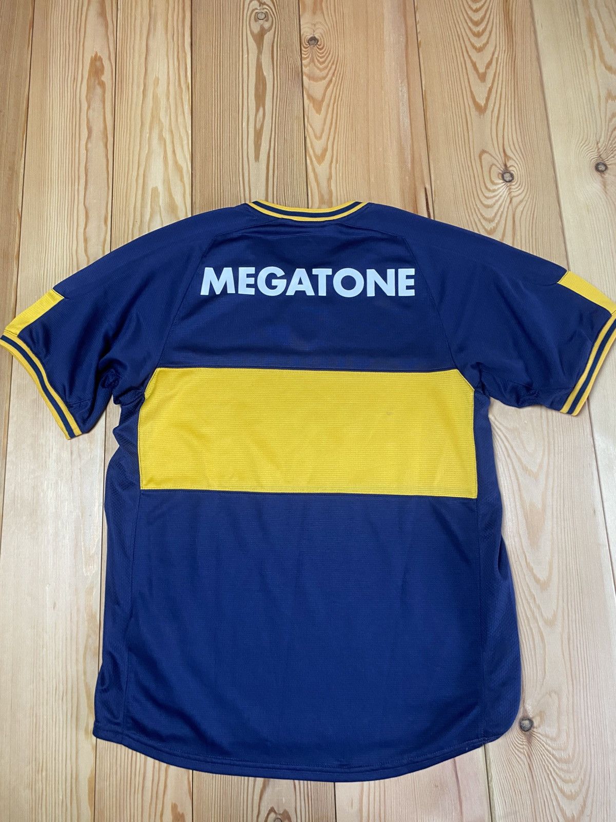 Nike Nike 2007-08 Boca Megatone Blue Home Jersey M Size US M / EU 48-50 / 2 - 10 Thumbnail