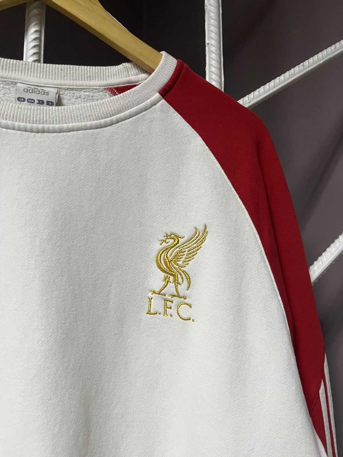 Adidas Vintage 2007 Liverpool Adidas Sweatshirt Size US L / EU 52-54 / 3 - 2 Thumbnail