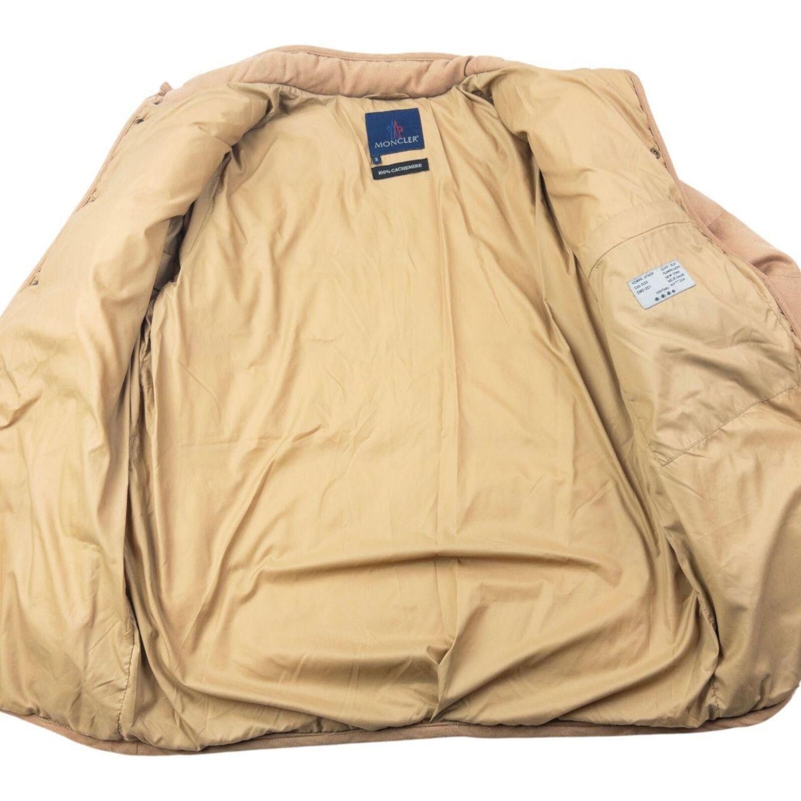 Moncler Vintage 90s Moncler Button Up Cashmere Puffer Jacket Size M Size US M / EU 48-50 / 2 - 5 Thumbnail
