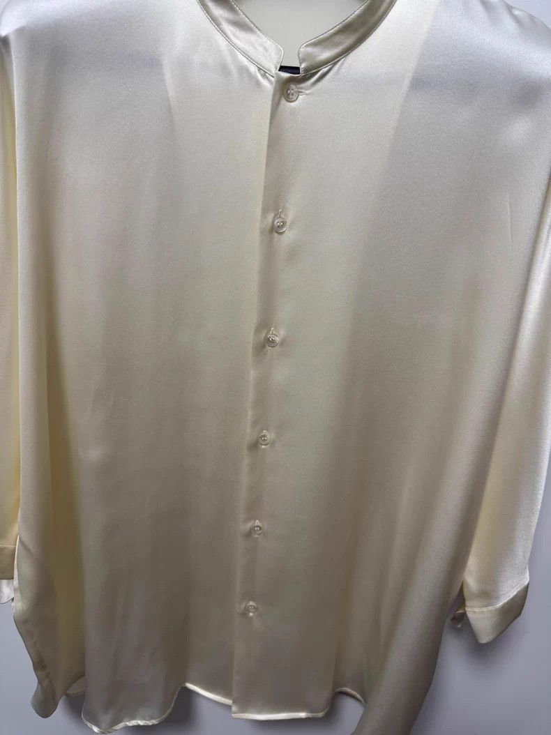 Saint Laurent Paris Saint Laurent Paris size 41 23ss Show Ribbon Mulberry Silk Size US XS / EU 42 / 0 - 3 Thumbnail