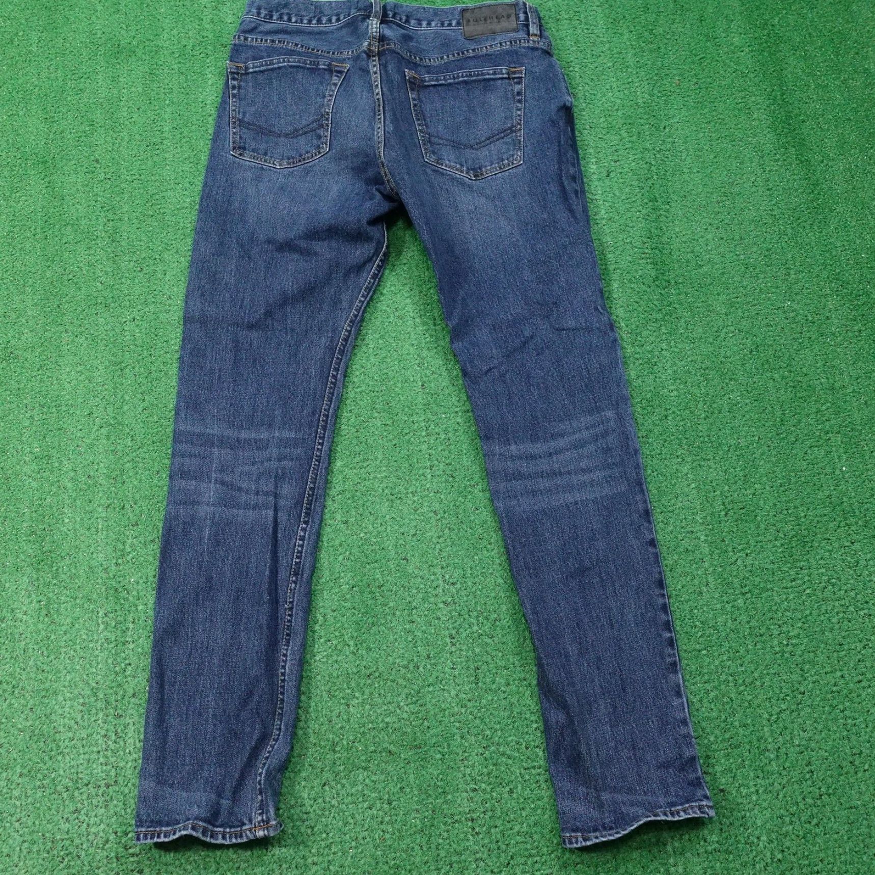 CO Bullhead Denim Co Jeans Mens 32x32 Blue Skinny Fit Stretch Denim Pants Size US 32 / EU 48 - 4 Thumbnail