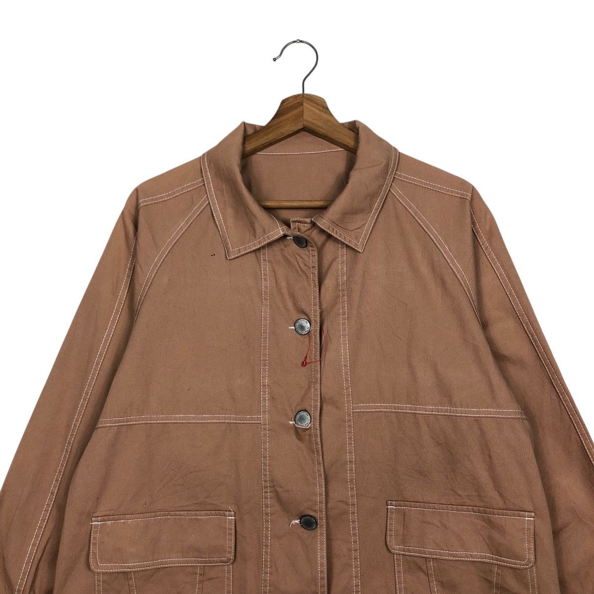 Japanese Brand 📌Vintage Duck Canvas Chore Work Jacket Japan Size US M / EU 48-50 / 2 - 4 Thumbnail