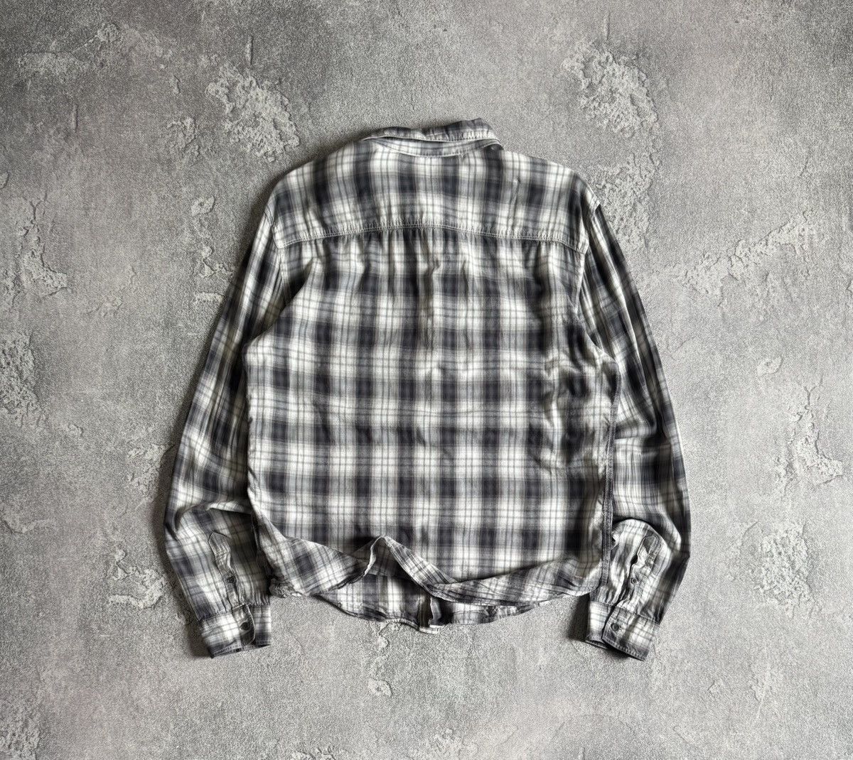 Allsaints × Flannel Allsaints L Riverton LS shirt button up Chekered flannel Y2K Size US L / EU 52-54 / 3 - 11 Thumbnail