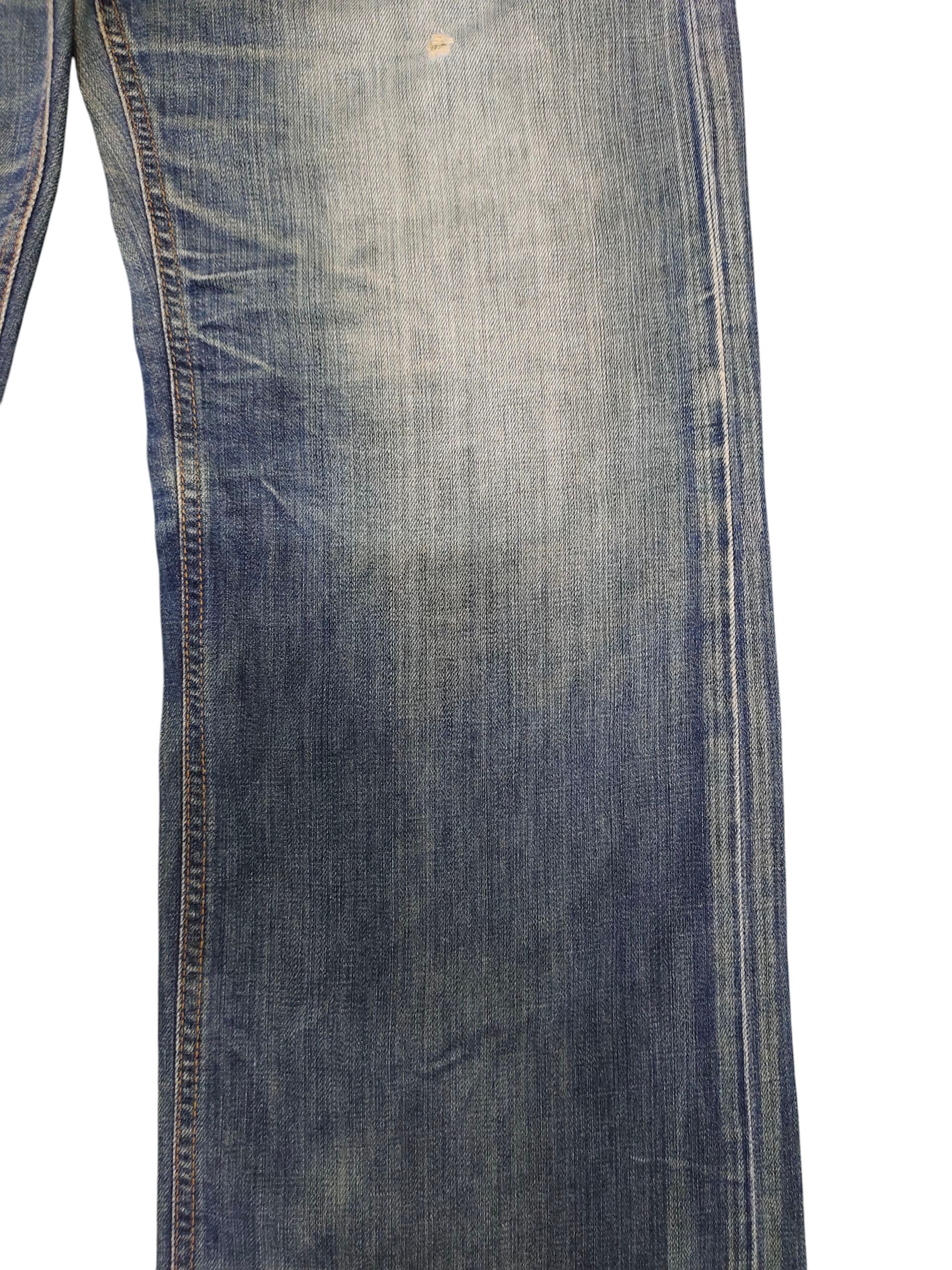 Comme des Garcons × Undercover Mini Brand Japan Clawmark Distress Loose Jeans Size US 36 / EU 52 - 3 Thumbnail