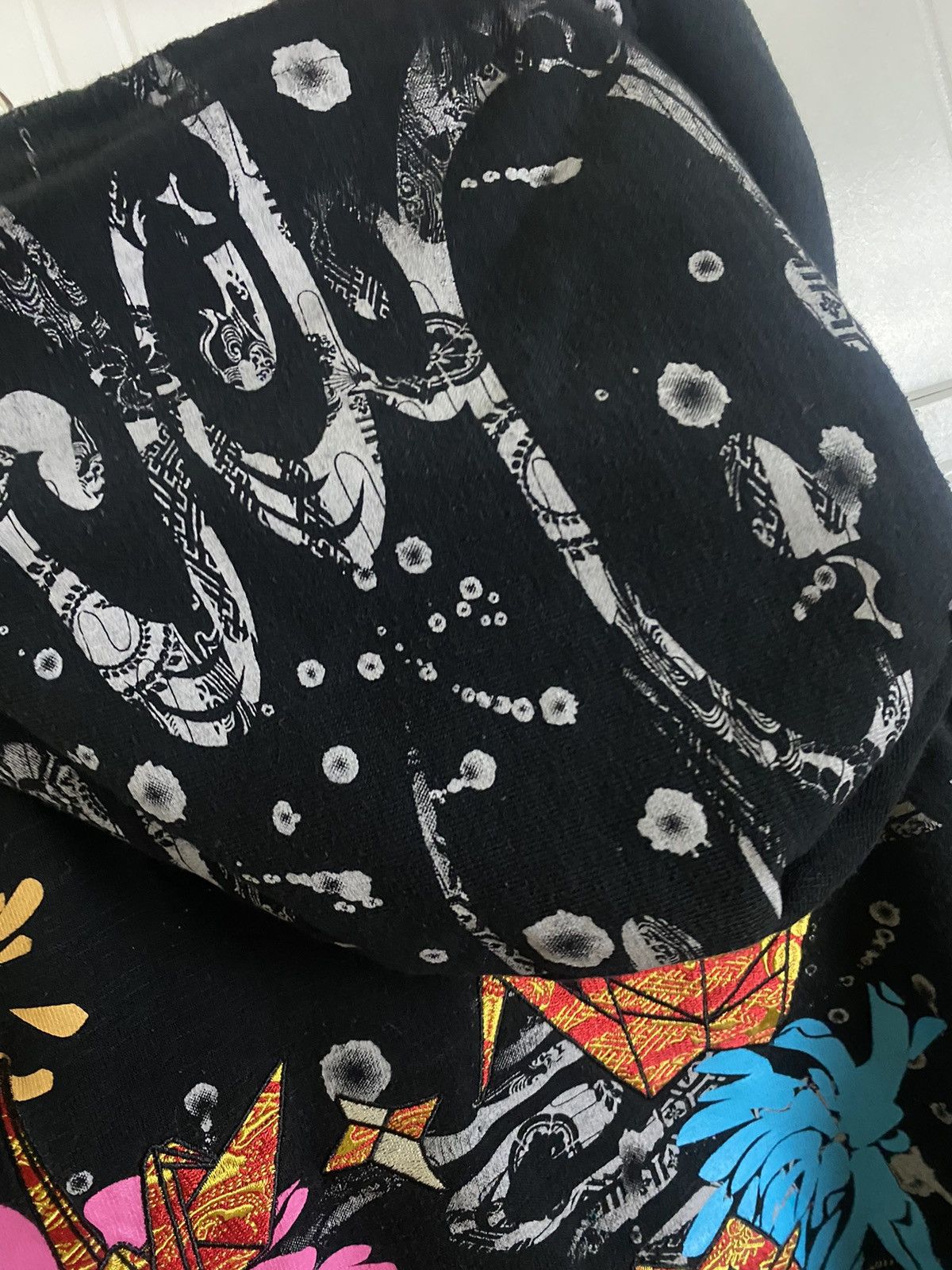 Japanese Brand × Vintage Vintage Sukajan Origami Hoodies Size US M / EU 48-50 / 2 - 9 Thumbnail