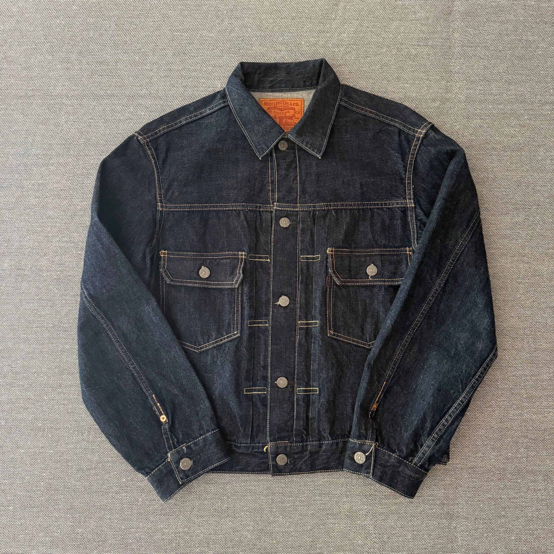 Other Bootleggers 507xx Skull Horse Denim Jacket Size US M / EU 48-50 / 2 - 1 Thumbnail