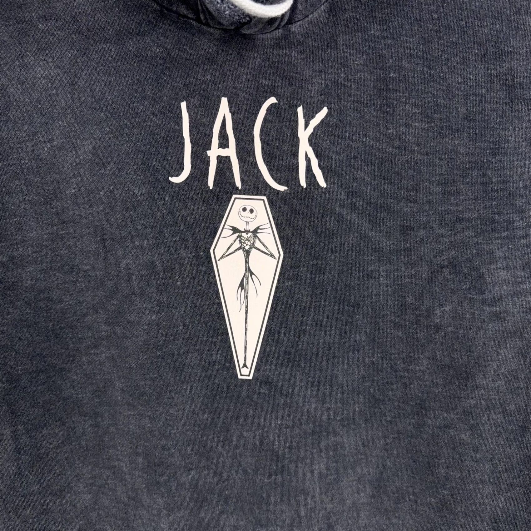 Disney Disney Hoodie Mens Medium Black Jack Skellington Nightmare Before Christmas Size US M / EU 48-50 / 2 - 2 Thumbnail