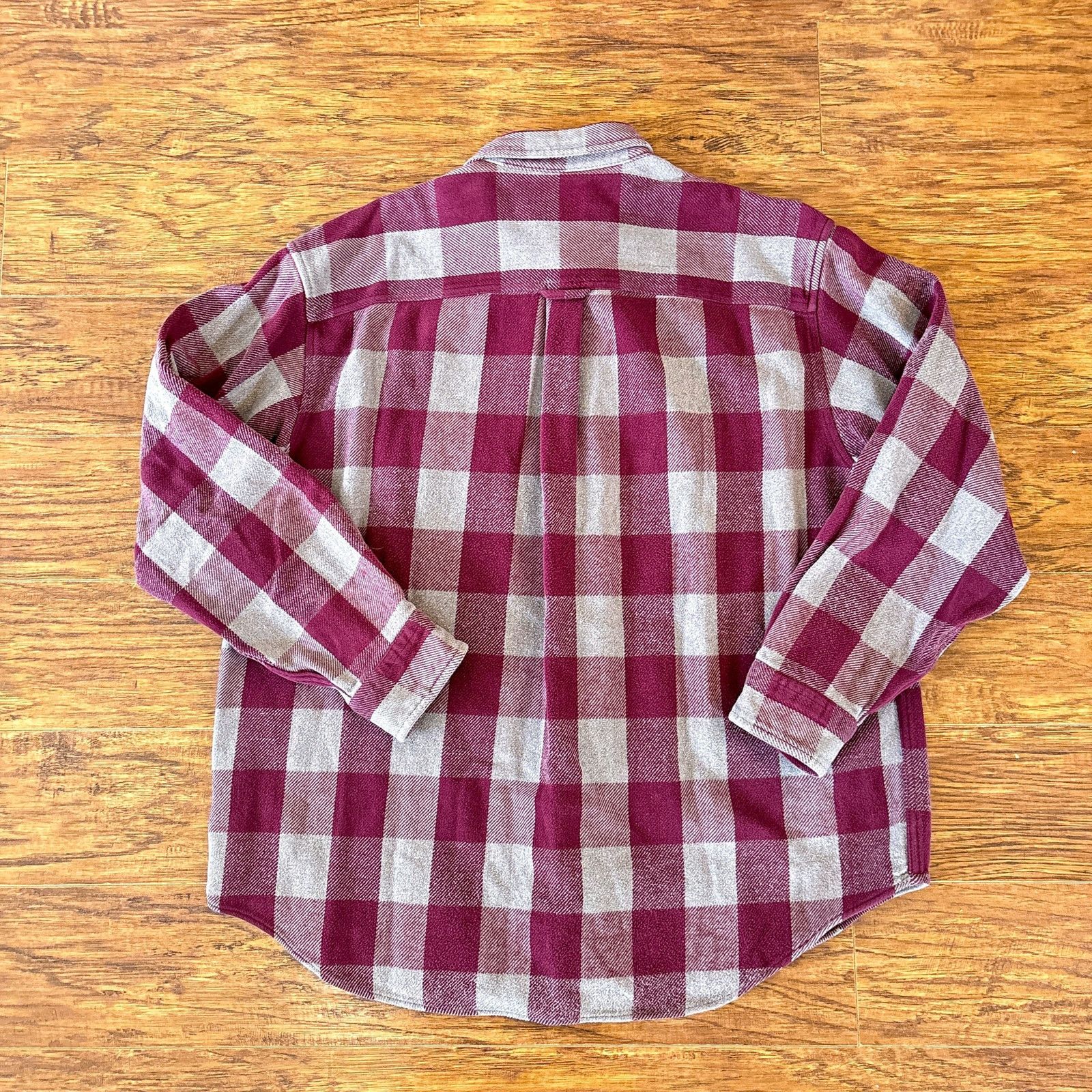 Guide Series Gander Mountain Guide Series Red Gray Plaid Button Up Shirt Size US XL / EU 56 / 4 - 4 Thumbnail