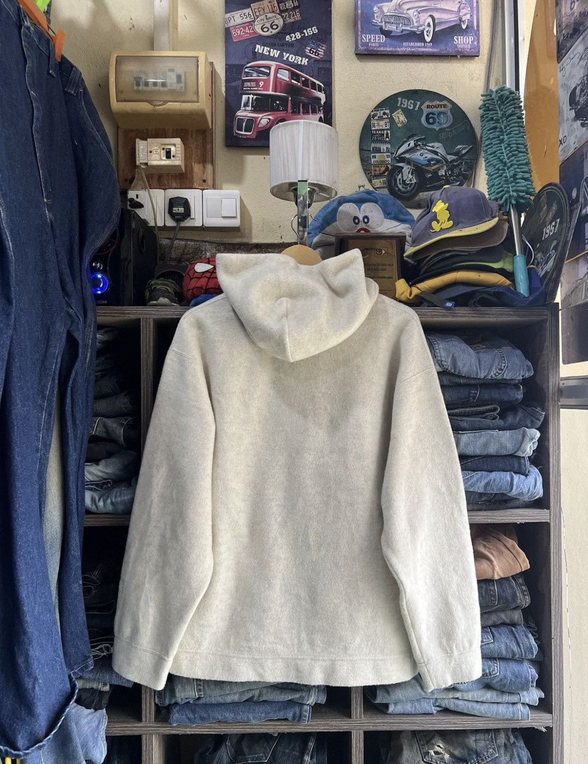 Lemaire × Uniqlo 🔥Uniqlo U Lemaire Mohair Pullover Hoodie Size US L / EU 52-54 / 3 - 3 Thumbnail