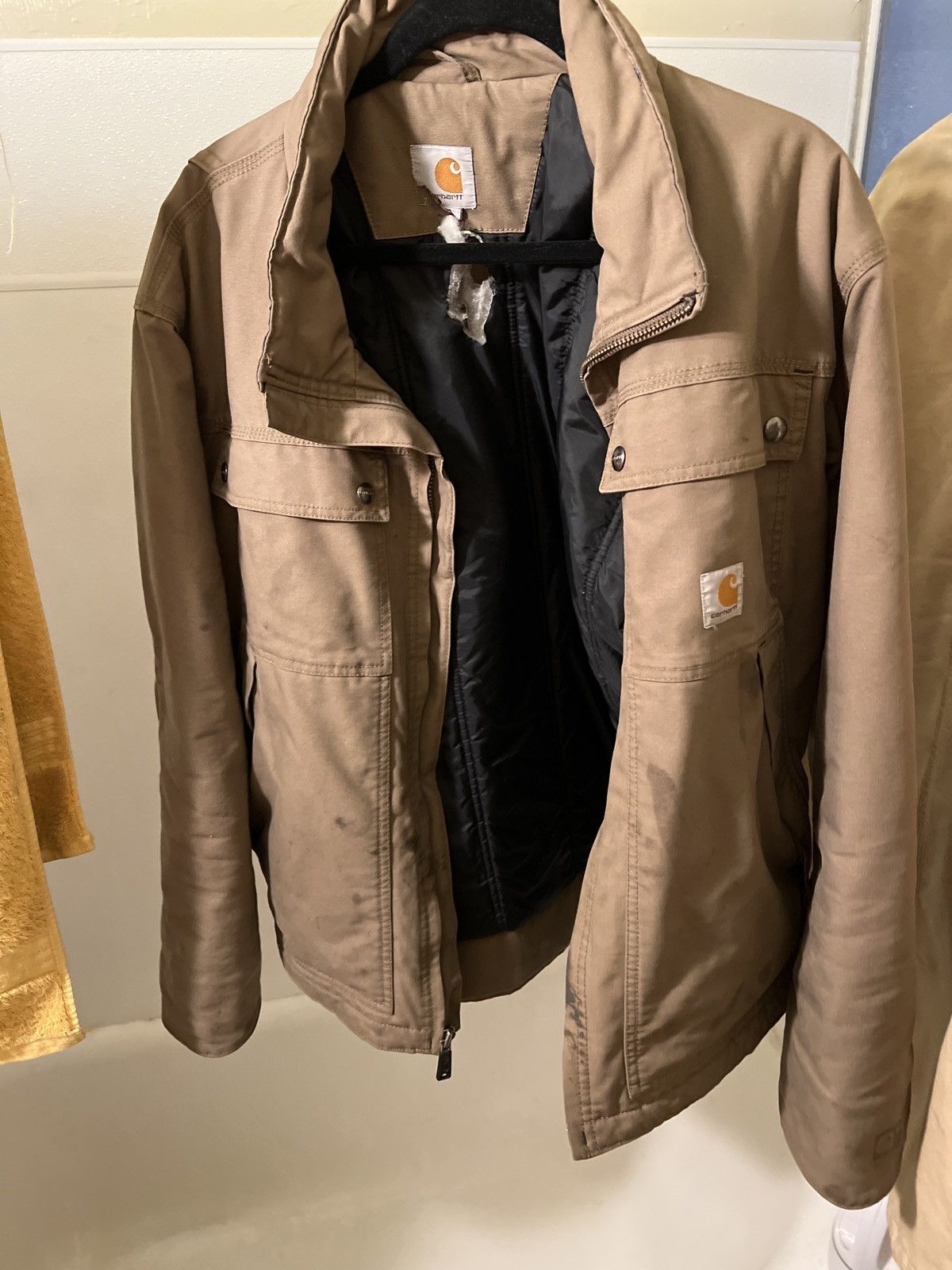 Carhartt Old Carhartt Work Jacket Size US L / EU 52-54 / 3 - 3 Thumbnail