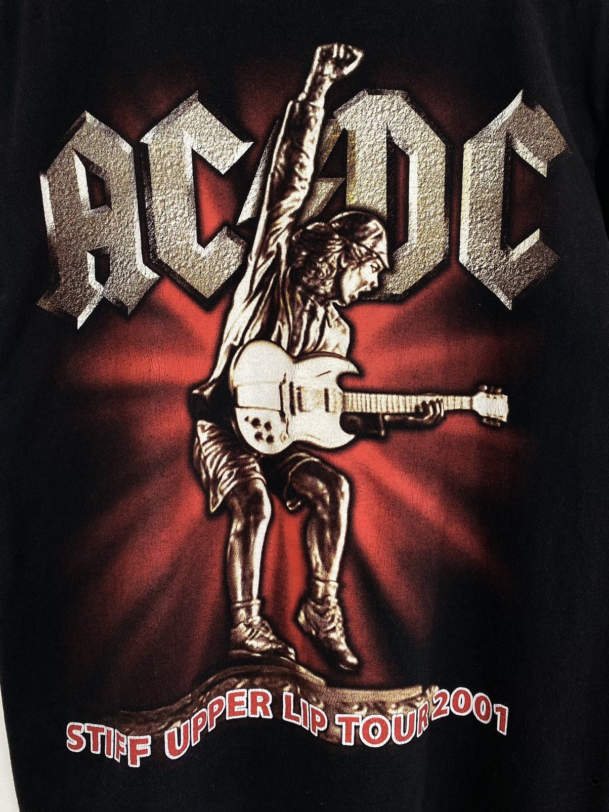 Band Tees Vintage AC/DC 2001 Band Tee Rock T-Shirt Black Size M Top Size US M / EU 48-50 / 2 - 6 Thumbnail