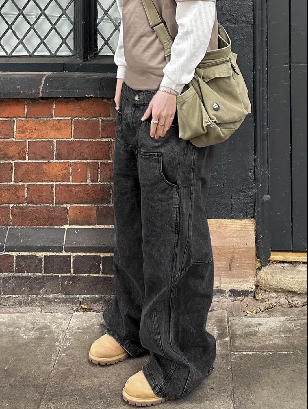 Other Black work style pants Size US 32 / EU 48 - 2 Thumbnail