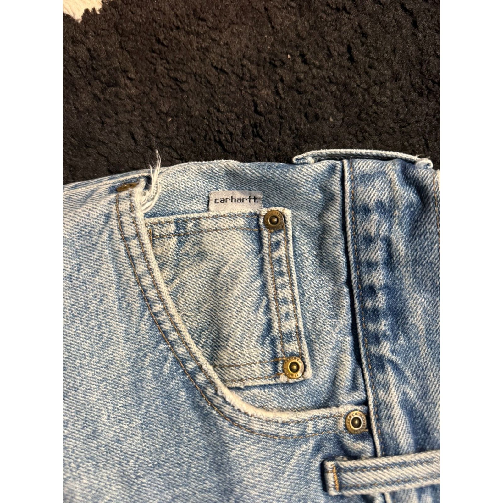 Carhartt Vintage Carhartt B17 Relaxed Fit Jeans Men’s 40x32 Denim Size US 40 / EU 56 - 8 Thumbnail