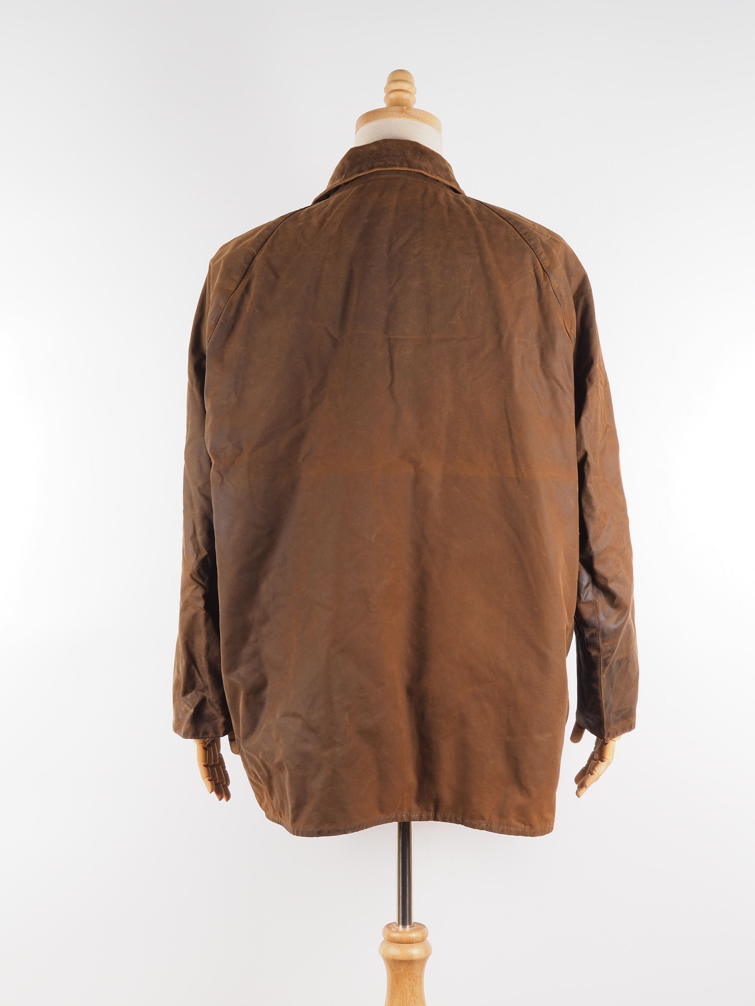 Barbour Barbour Vintage Men's BEAUFORT Lined Brown Waxed Coat Jacket Size US L / EU 52-54 / 3 - 3 Thumbnail