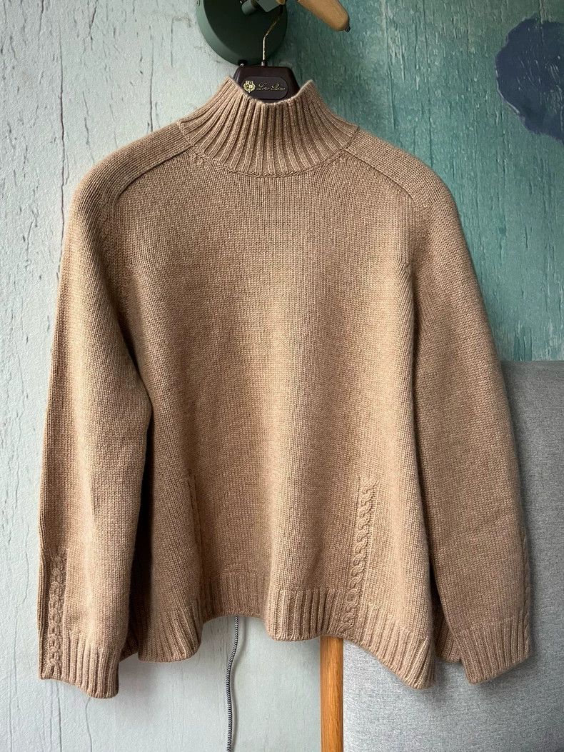 Loro Piana Loro Piana Baby Cashmere Turtleneck Sweater - dmc Size US M / EU 48-50 / 2 - 1 Thumbnail