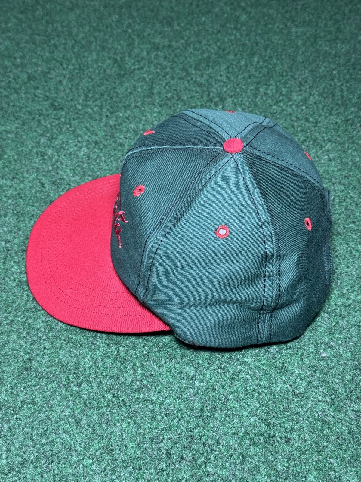 Coca Cola Vintage 90s Coca Cola Coke Snapback Embroidered Hat Cap Size ONE SIZE - 4 Thumbnail