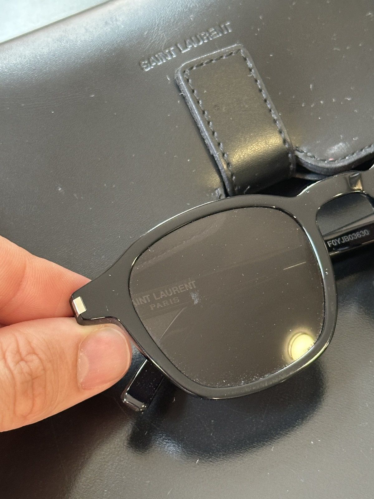 Saint Laurent Paris SL549 Slim - Black Size ONE SIZE - 6 Thumbnail