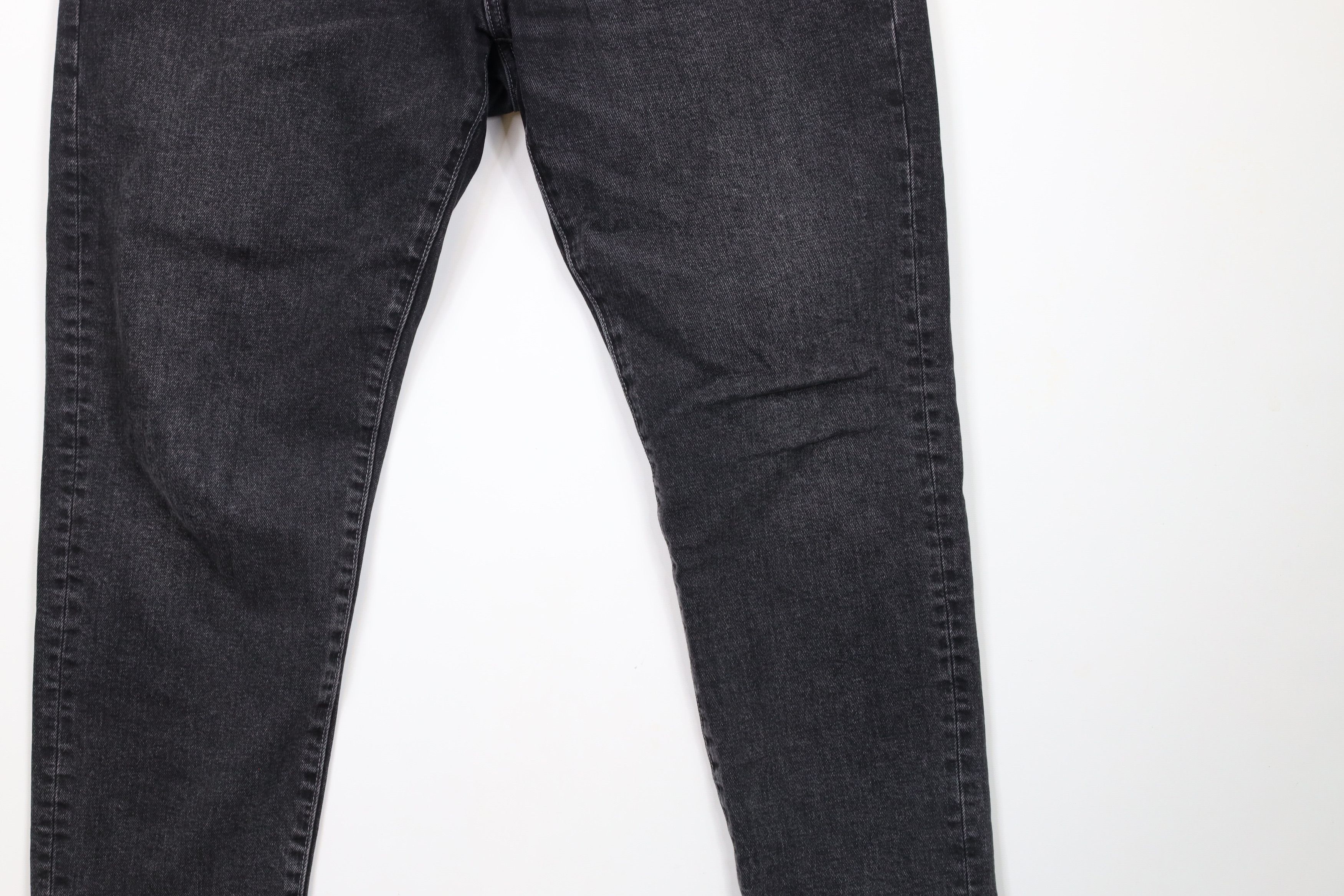 Madewell × Vintage Madewell Relaxed Fit Tapered Leg Stretch Denim Jeans Black Size US 34 / EU 50 - 4 Thumbnail