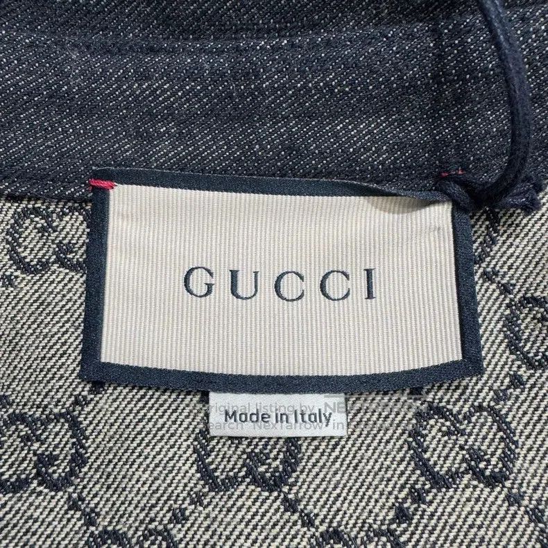 Gucci Gucci Double G full-print denim jacket Size US M / EU 48-50 / 2 - 3 Thumbnail