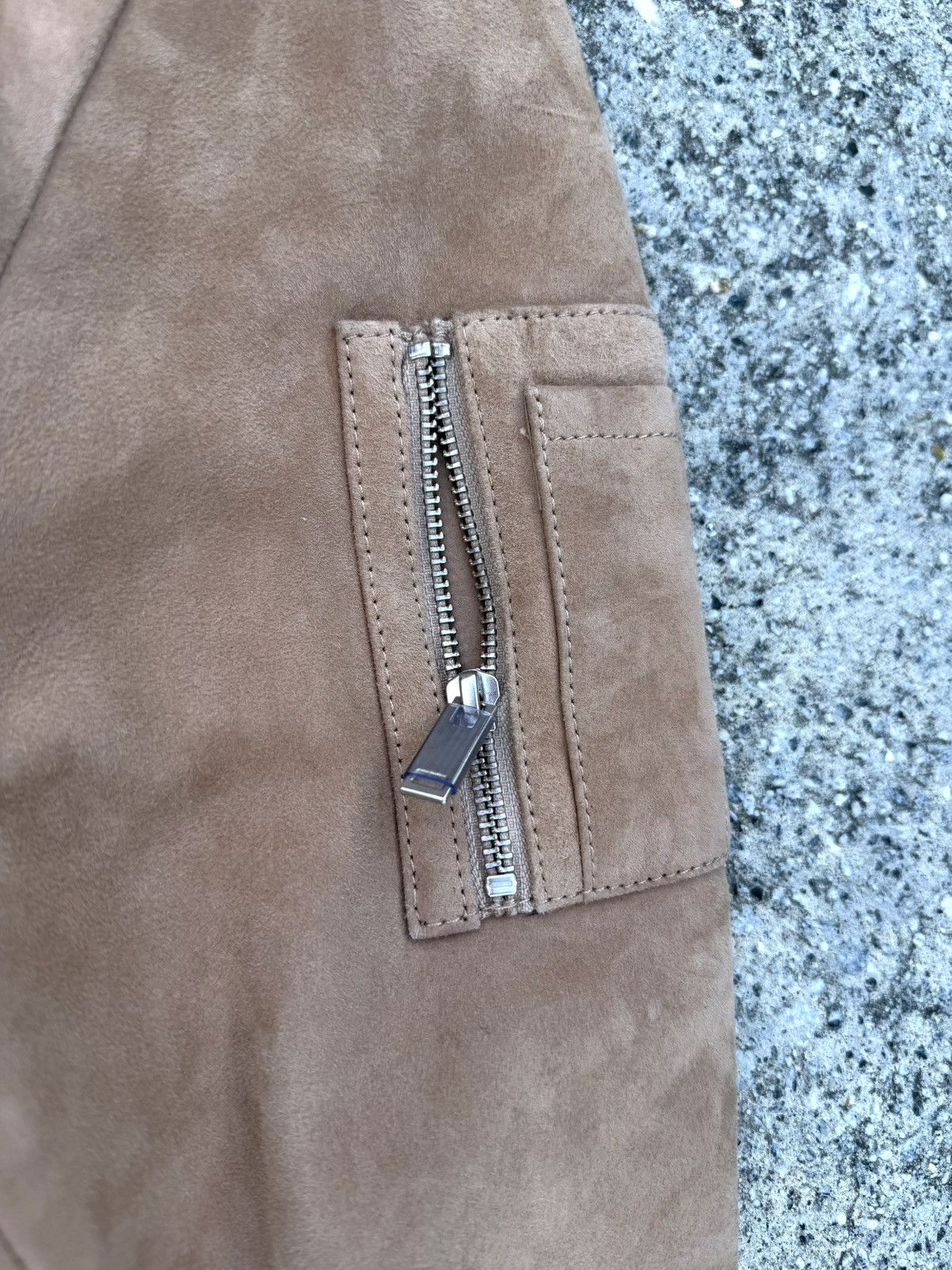 Other SLATE & STONE Suede Bomber Jacket Size US L / EU 52-54 / 3 - 4 Thumbnail